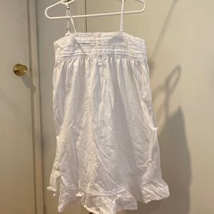 Ralph Lauren girls white sundress